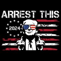Arrest This Donald Trump 2024 Toddler T-Shirt