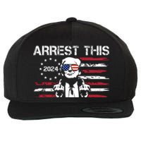 Arrest This Donald Trump 2024 Wool Snapback Cap