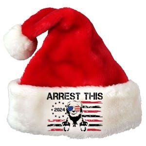 Arrest This Donald Trump 2024 Premium Christmas Santa Hat