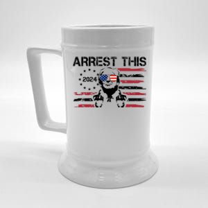 Arrest This Donald Trump 2024 Beer Stein