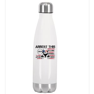 Arrest This Donald Trump 2024 Stainless Steel Insulated Water Bottle