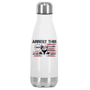 Arrest This Donald Trump 2024 Stainless Steel Insulated Water Bottle