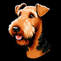 Airedale Terrier Dog Cute Airedale Terrier Gift Idea Doggie Tank