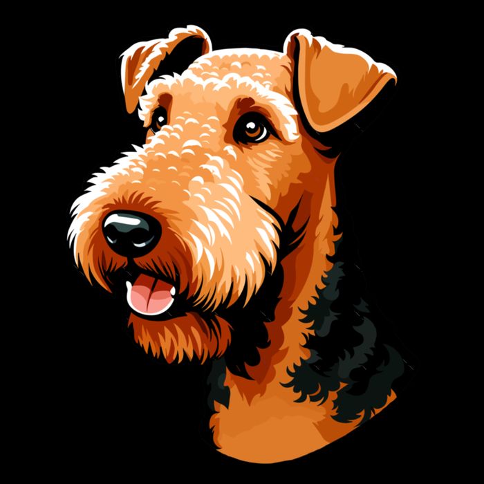 Airedale Terrier Dog Cute Airedale Terrier Gift Idea Doggie Tank