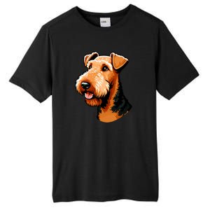 Airedale Terrier Dog Cute Airedale Terrier Gift Idea Tall Fusion ChromaSoft Performance T-Shirt