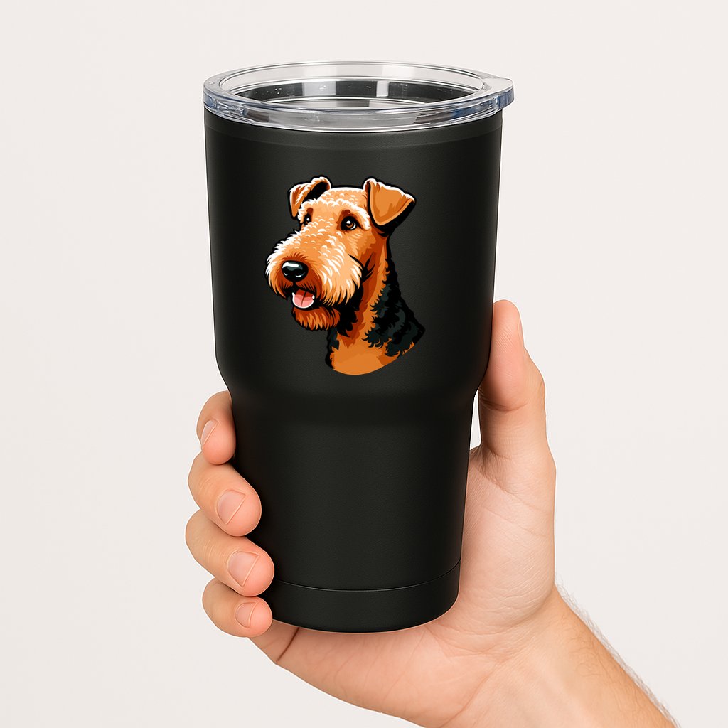Airedale Terrier Dog Cute Airedale Terrier Gift Idea Tumbler