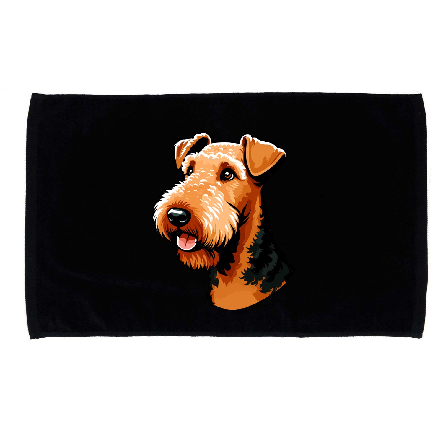 Airedale Terrier Dog Cute Airedale Terrier Gift Idea Microfiber Hand Towel