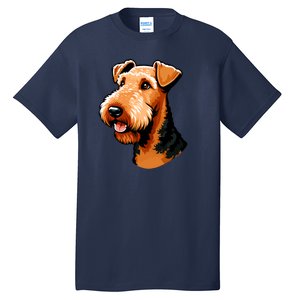 Airedale Terrier Dog Cute Airedale Terrier Gift Idea Tall T-Shirt