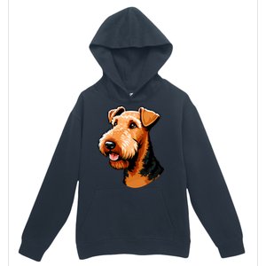 Airedale Terrier Dog Cute Airedale Terrier Gift Idea Urban Pullover Hoodie