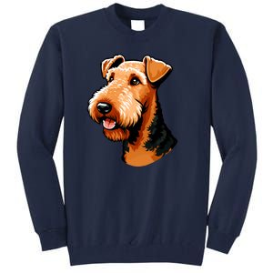 Airedale Terrier Dog Cute Airedale Terrier Gift Idea Tall Sweatshirt