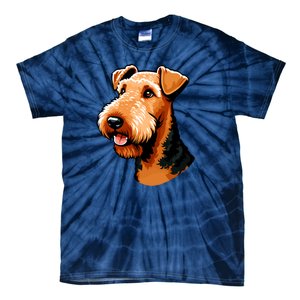 Airedale Terrier Dog Cute Airedale Terrier Gift Idea Tie-Dye T-Shirt