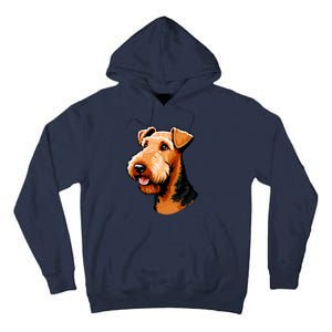 Airedale Terrier Dog Cute Airedale Terrier Gift Idea Tall Hoodie