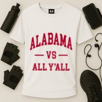 Alabama Throwback Design Classic Cooling Performance Crew T-Shirt