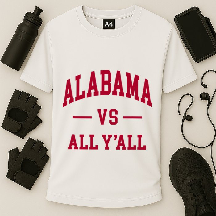 Alabama Throwback Design Classic Cooling Performance Crew T-Shirt