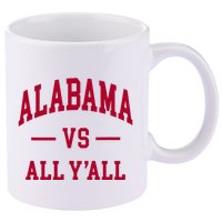 Alabama Throwback Design Classic 11oz C Handle Ceramic Mug