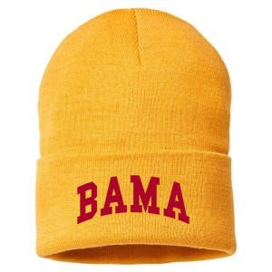 Alabama Throwback Design Classic Sustainable Knit Beanie