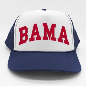 Alabama Throwback Design Classic Trucker Hat