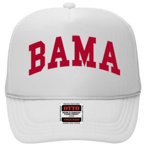 Alabama Throwback Design Classic High Crown Mesh Back Trucker Hat