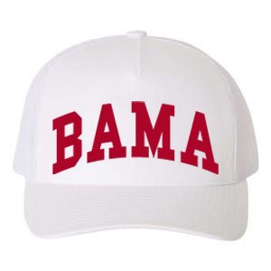 Alabama Throwback Design Classic Yupoong Adult 5-Panel Trucker Hat