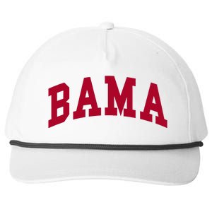 Alabama Throwback Design Classic Snapback Five-Panel Rope Hat