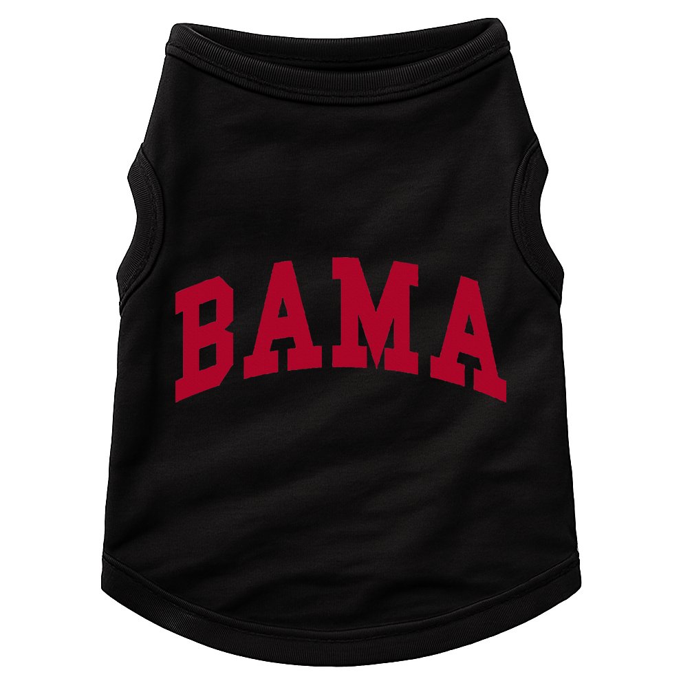 Alabama Throwback Design Classic Doggie Tank