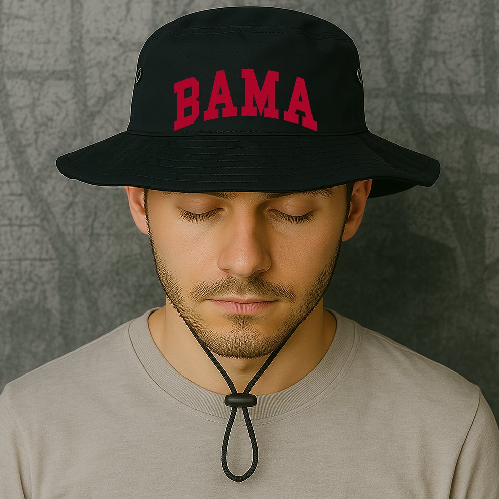 Alabama Throwback Design Classic Bucket Hat