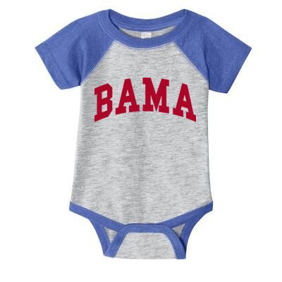 Alabama Throwback Design Classic Infant Baby Jersey Bodysuit