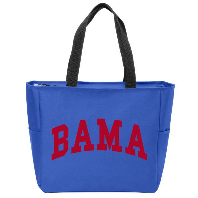Alabama Throwback Design Classic Zip Tote Bag