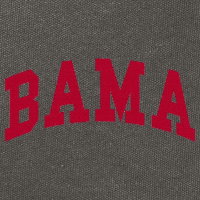 Alabama Throwback Design Classic Cotton Canvas Backpack