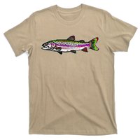 Abstract Trout Design Fly Fishing Trout Fisherman T-Shirt