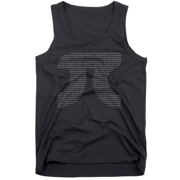 All The Digits Pi Day Pi Day All Sizes Tank Top