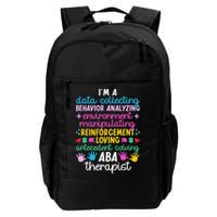 Aba Therapist Definition Applied Behavior Analysis Daily Commute Backpack