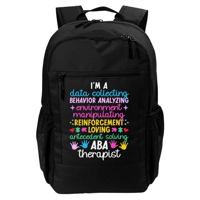 Aba Therapist Definition Applied Behavior Analysis Daily Commute Backpack