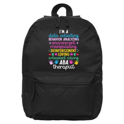 Aba Therapist Definition Applied Behavior Analysis 16 in Basic Backpack
