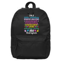 Aba Therapist Definition Applied Behavior Analysis 16 in Basic Backpack