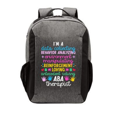 Aba Therapist Definition Applied Behavior Analysis Vector Backpack