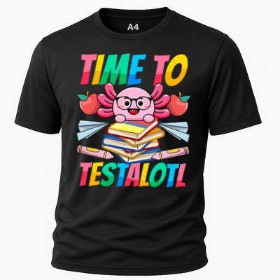 Axolotl Test Day Teacher Time To Testalotl Testing Day Women  Performance Shirt