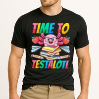 Axolotl Test Day Teacher Time To Testalotl Testing Day Women  Cooling Performance Crew T-Shirt