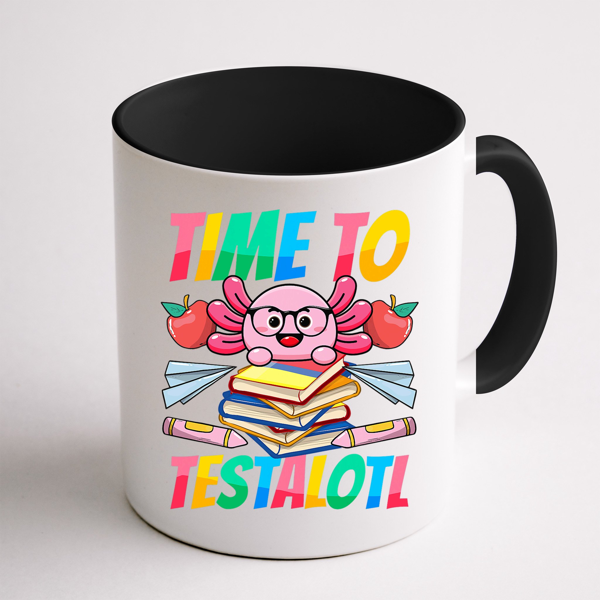 Axolotl Test Day Teacher Time To Testalotl Testing Day Women  Mug
