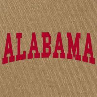 Alabama Throwback Design Classic Cotton Canvas Backpack