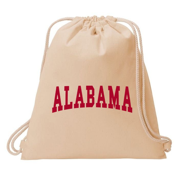 Alabama Throwback Design Classic Drawstring Bag