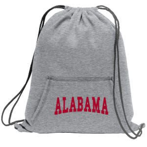 Alabama Throwback Design Classic Sweatshirt Cinch Pack Bag