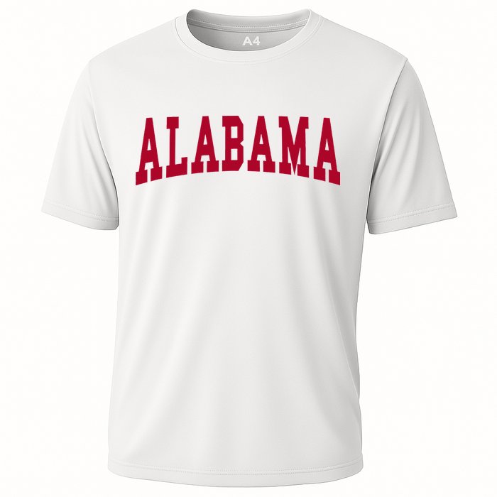 Alabama Throwback Design Classic Cooling Performance Crew T-Shirt