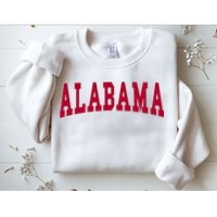 Alabama Throwback Design Classic Sweatshirt