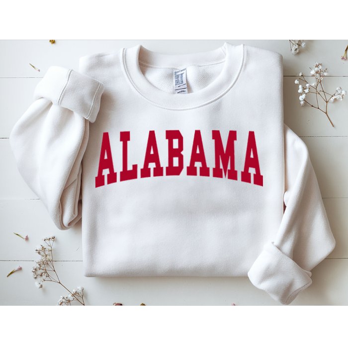 Alabama Throwback Design Classic Sweatshirt