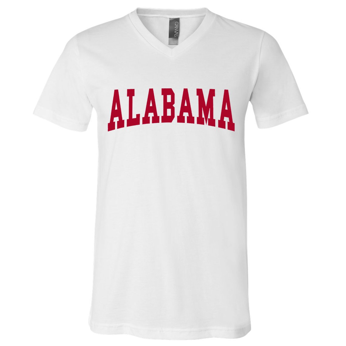 Alabama Throwback Design Classic V-Neck T-Shirt