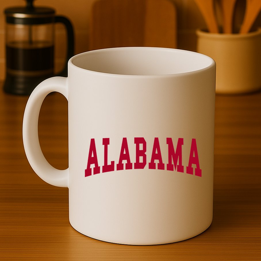 Alabama Throwback Design Classic Mug