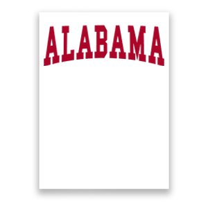 Alabama Throwback Design Classic Poster