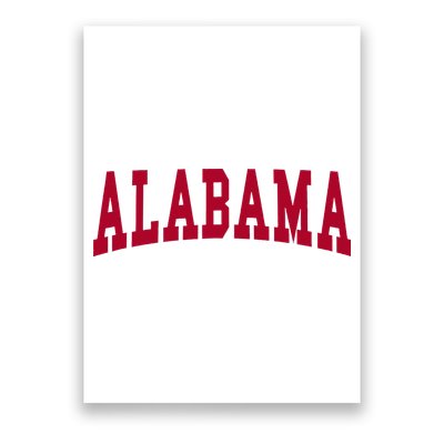 Alabama Throwback Design Classic Poster