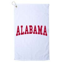 Alabama Throwback Design Classic Golf Towel